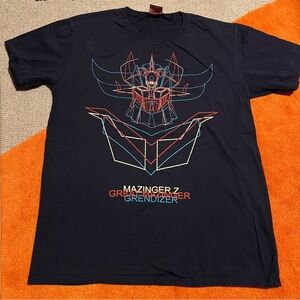 MAZINGER Z Anime Geometric Design Trihst Graphic Tee T-Shirt